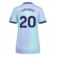 Camiseta Arsenal Jorginho Frello #20 Tercera Equipación Replica 2024-25 para mujer mangas cortas